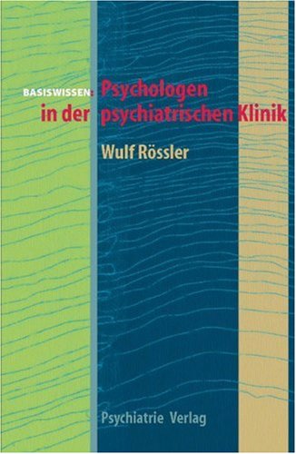 Psychologen in der psychiatrischen Klinik Medicine