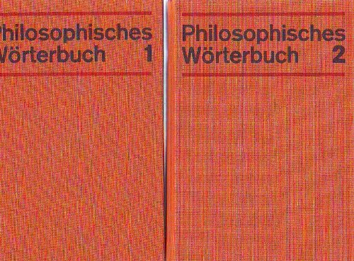 Product Image: Philosophisches Wörterbuch