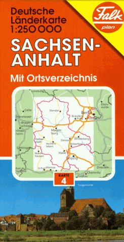 Falk Pläne, Sachsen-Anhalt (German Lander S.) Leisure, Home & Garden