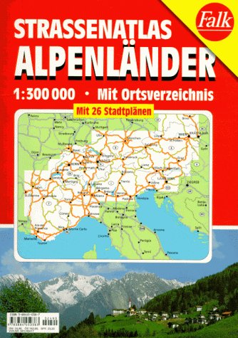 Falk Pläne, Straßenatlas Alpenländer Geology & Geography