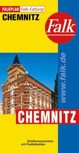 Falkplan Falk-Faltung Chemnitz: Straßenverzeichnis mit Postleitzahlen Maps & Plans