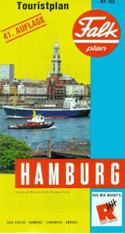 Falk Pläne, Hamburg, Touristplan (Nr.103): Maßst. 1 : 20.000 - 1 : 25.000 Maps & Plans
