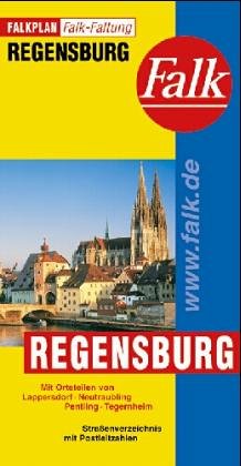 Falk Pläne, Regensburg, Falkfaltung Maps & Plans