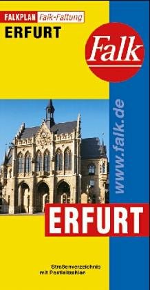Falk Pläne, Erfurt, Falkfaltung Maps & Plans
