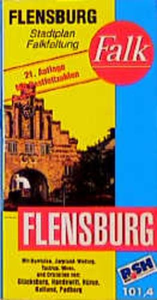 Falk Pläne, Flensburg, Falkfaltung (Falk Stadtplan Extra Standardfaltung - Deutschland) Maps & Plans
