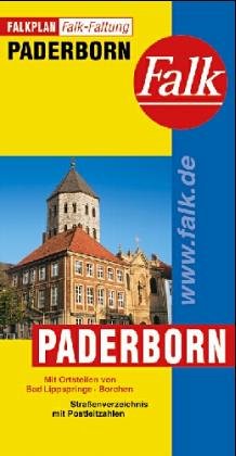Falk Pläne, Paderborn, Falkfaltung Maps & Plans