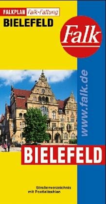 Falk Pläne, Bielefeld, Falkfaltung Maps & Plans