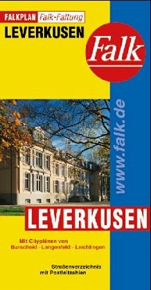Falk Pläne, Leverkusen, Falkfaltung Maps & Plans