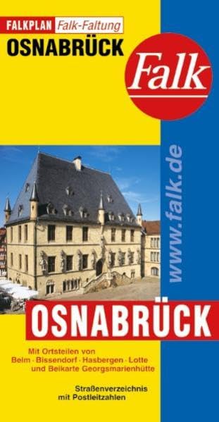 Falkplan Falk-Faltung Osnabrück Leisure, Home & Garden