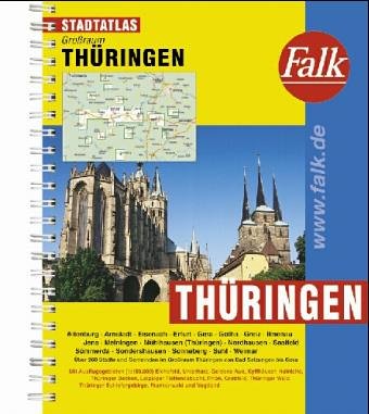 Falk Pläne, Städteatlas Wirtschaftsraum Thüringen Leisure, Home & Garden