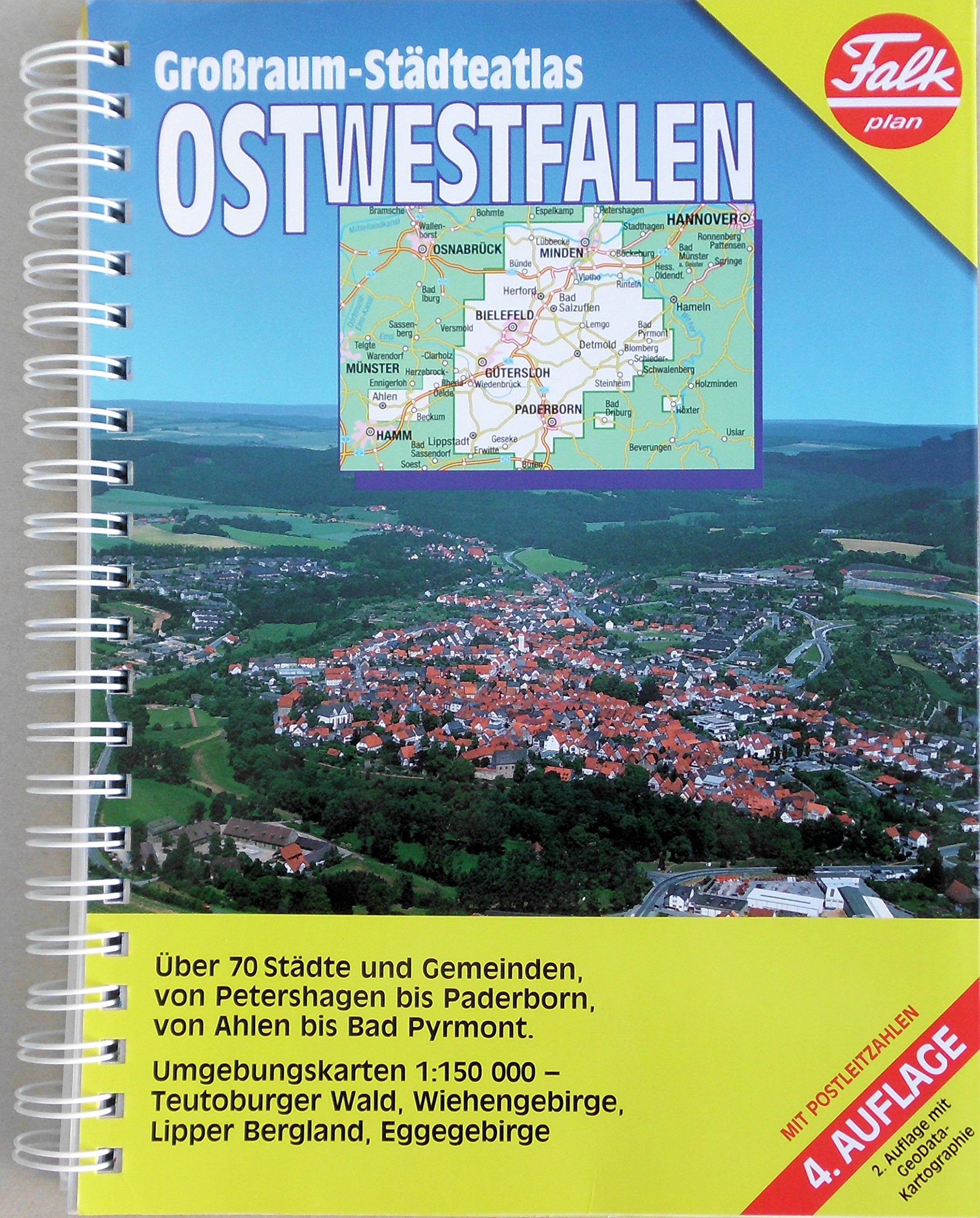 Großraum-Städteatlas Ostwestfalen Geology & Geography