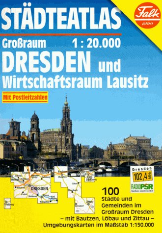 Städteatlas Grossraum Dresden und Wirtschaftsraum Lausitz. Leisure, Home & Garden