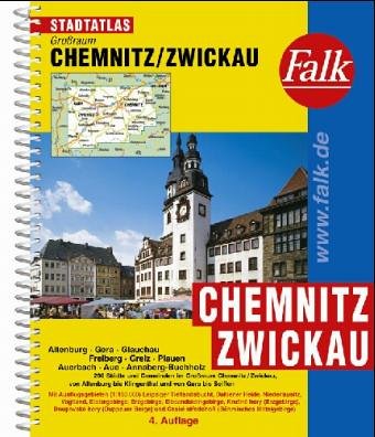 Falk Pläne, Städteatlas Chemnitz, Zwickau Maps & Plans