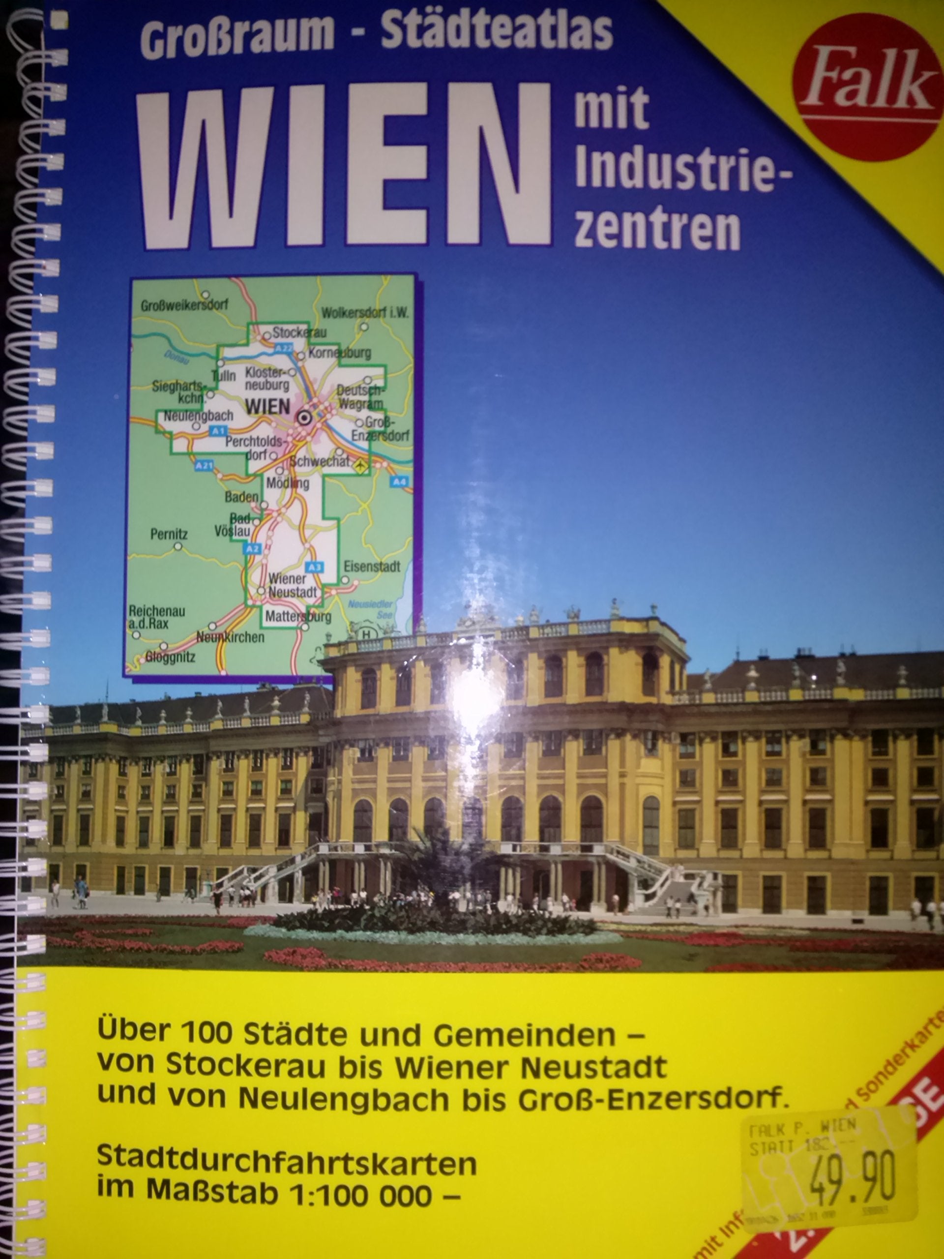 Falk Pläne, Großraum-Städteatlas Wien Business, Finance & Career