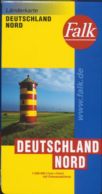 Falk Länderkarte Deutschland Nord 1:500 000 Leisure, Home & Garden