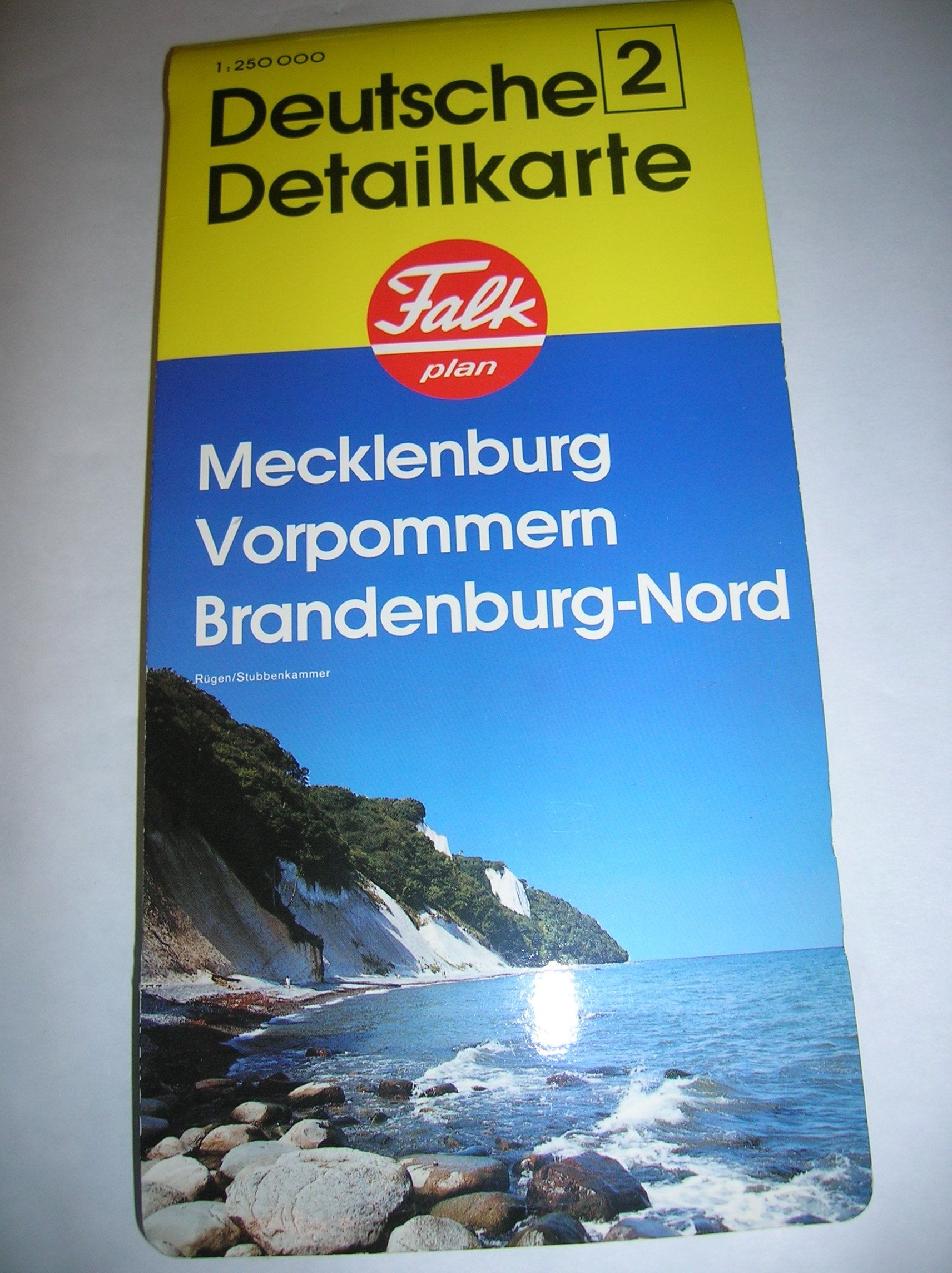 MECKLENBURG-VORPOMMERN DLKAART 2 BRANDENBURG-NORD Leisure, Home & Garden