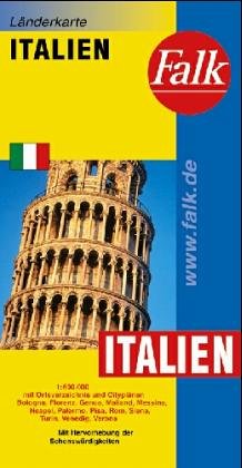 Falk Pläne, Italien (1 : 750.000) Maps & Plans