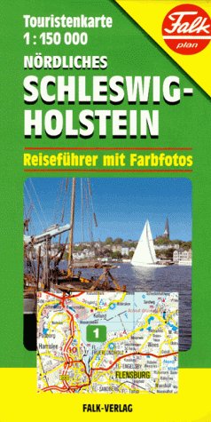 Falk Pläne, Nördliches Schleswig-Holstein (Nr.1460): Touristenkarte. Mit Reiseführer m. Farbfotos. Maßst. 1 : 150.000 (Tourist Map S.) Leisure, Home & Garden