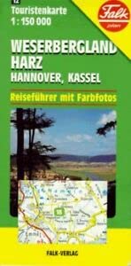 Weserbergland, Harz, Hannover, Kassel: Touristenkarte. Mit Reiseführer m. Farbfotos. Maßst. 1 : 150.000 (Touristenkarte 1:150000, Band 12) Leisure, Home & Garden