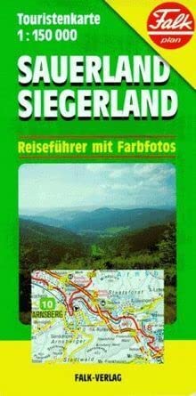 Falk Pläne, Sauerland, Siegerland (Tourist Map S.) Leisure, Home & Garden