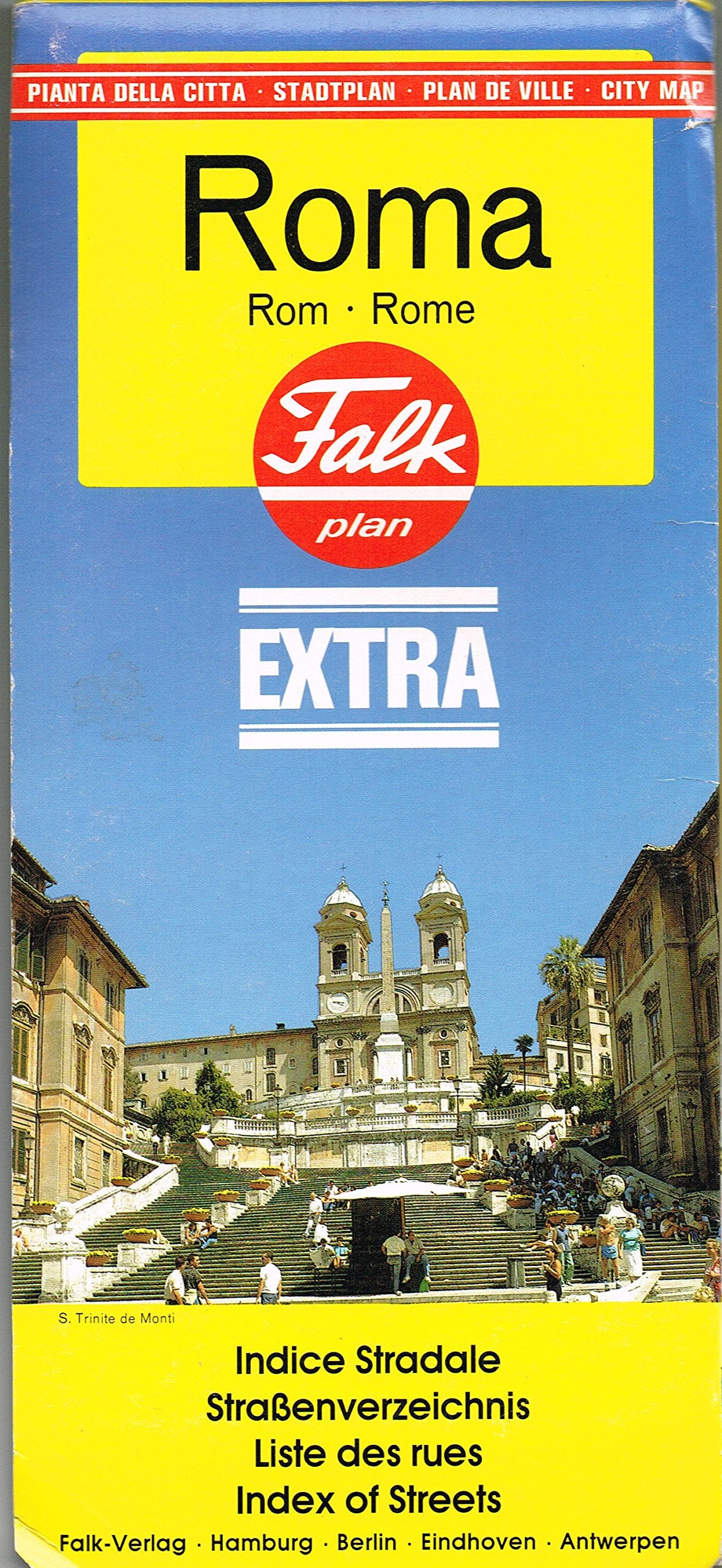 Roma: Pianta della città - indice stradale = Rom (Falk Stadtplan Extra Standardfaltung - Deutschland) Leisure, Home & Garden