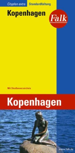 Falk Cityplan Extra Standardfaltung International Kopenhagen mit Straßenverzeichnis Leisure, Home & Garden
