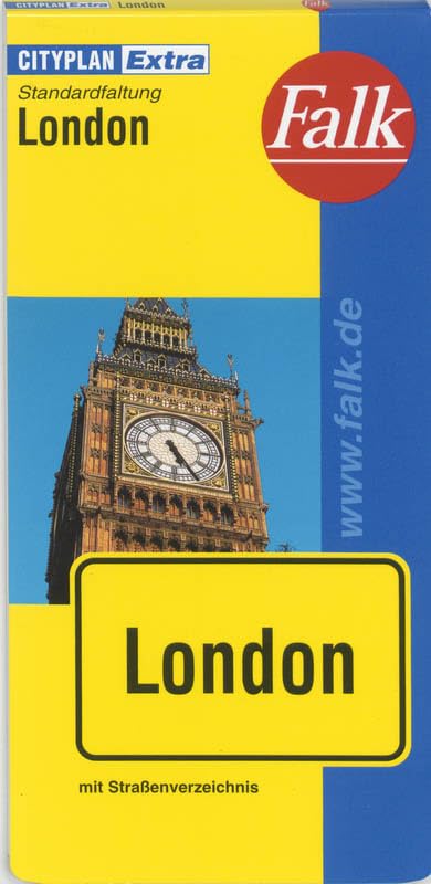 Falk Cityplan Extra Standardfaltung International London mit Straßenverzeichnis Leisure, Home & Garden