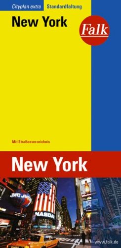 Falk Cityplan Extra Standardfaltung International New York mit Straßenverzeichnis Leisure, Home & Garden