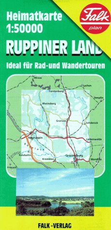 Falk Pläne, Ruppiner Land (Nr.1600): Ideal für Radtouren und Wandertouren. Heimatkarte. Maßst. 1 : 50.000 Books