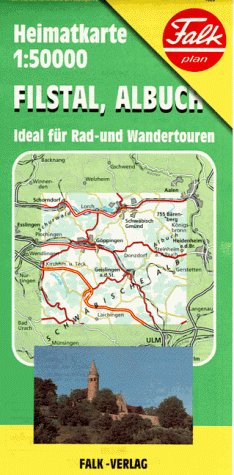 Falk Pläne, Filstal, Albuch (Nr.1620): Ideal für Radtouren und Wandertouren. Heimatkarte. Maßst. 1 : 50.000 Books