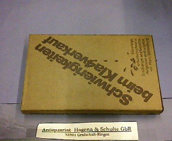 Schwierigkeiten beim Kla4verkauf. Bös-witzige, sarkastisch-schwarze Erzählungen und Gedichte book
