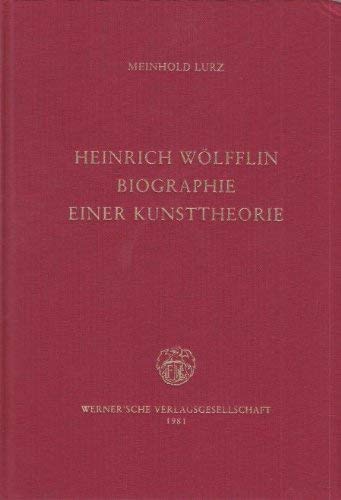 Heinrich Wölfflin - Biographie einer Kunsttheorie Books