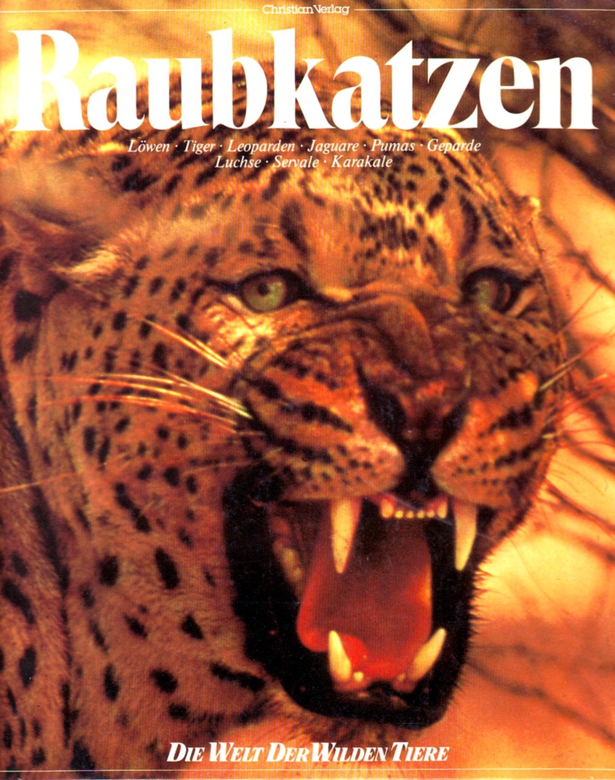 Raubkatzen - Löwen, Tiger, Leoparde, Jaguare, Pumas, Geparde, Luchse, Servale, Karakale book