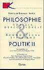 Philosophie und Politik, Bd.2, Soziale Gerechtigkiet und ökonomische Effizienz: Soziale Gerechtigkeit und ökonomische Effizienz Law