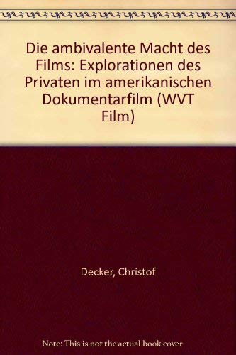 Die ambivalente Macht des Films: Explorationen des Privaten im amerikanischen Dokumentarfilm Law