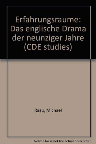 Erfahrungsräume: Das englische Drama der neunziger Jahre Foreign Languages ​​& Dictionaries