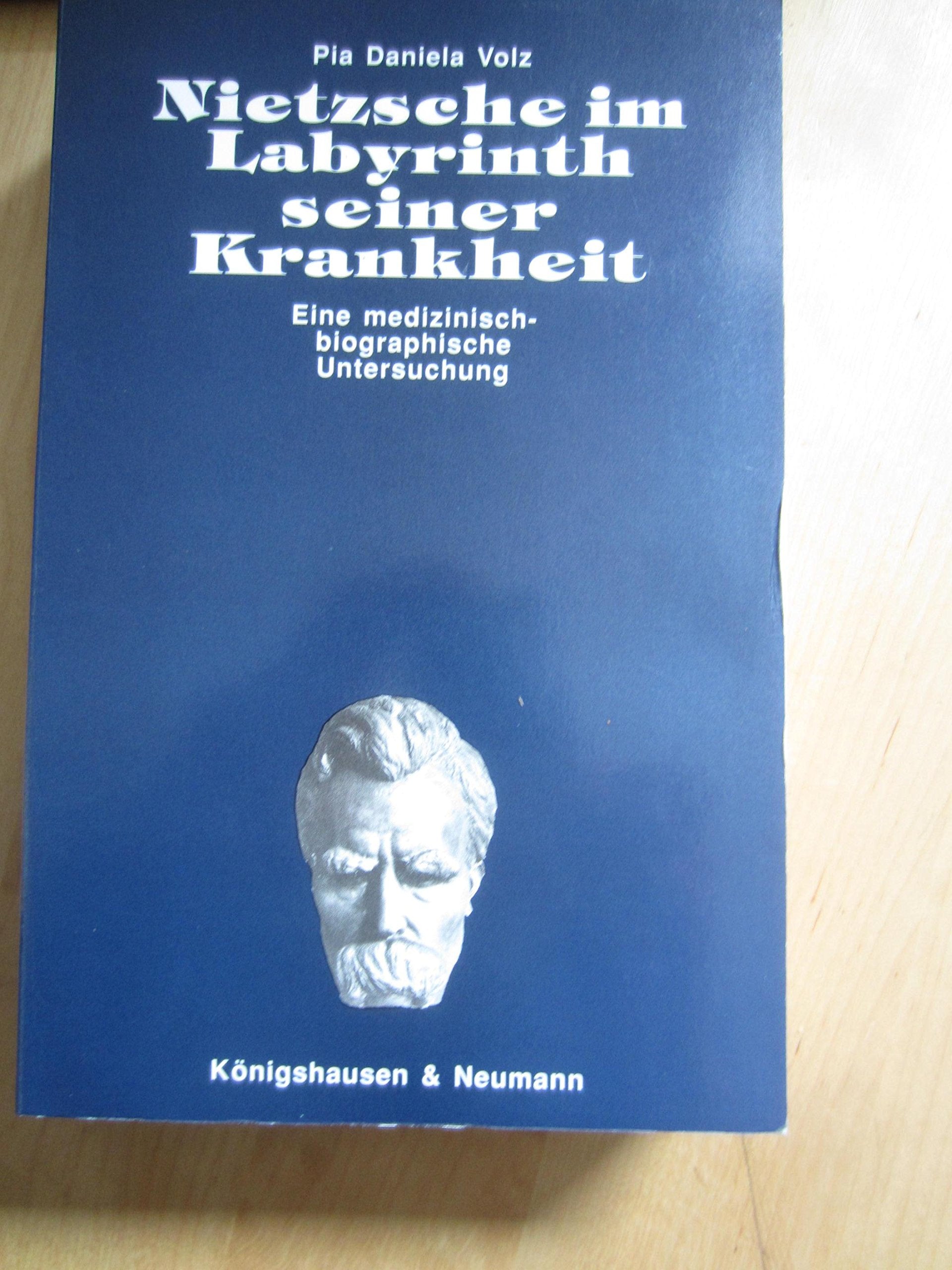 Nietzsche im Labyrinth seiner Krankheit: Eine medizinisch-biographische Untersuchung Books