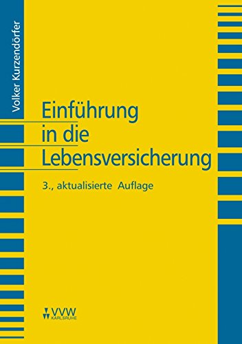 Einführung in die Lebensversicherung (Livre en allemand) book