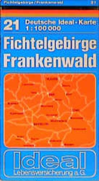 Frankenwald - Fichtelgebirge - Fränkische Schweiz: 1:100000 Books