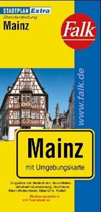 Stadtplan Mainz. 1:15 000: mit Umgebungskarte, Strassenverzeichnis. Maps & Plans