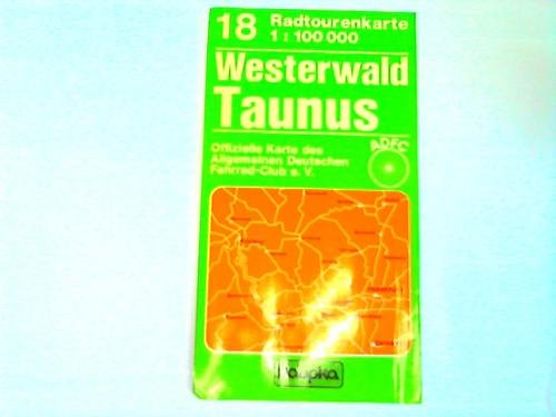Westerwald - Taunus (Deutsche Radtourenkarten / 1:100000) Maps & Plans
