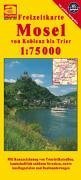 Freizeitkarte - Mosel von Koblenz bis Trier: 1:100000 Maps & Plans