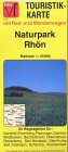 Fietz Touristikkarte, Nr.35, Naturpark Rhön: Mit Rad- und Wanderwegen. Ihr Wegbegleiter für Gersfeld, Ehrenberg, Fladungen, Ostheim, Wildflecken, ... Bad Kissingen, Schondra, Münnerstadt Maps & Plans