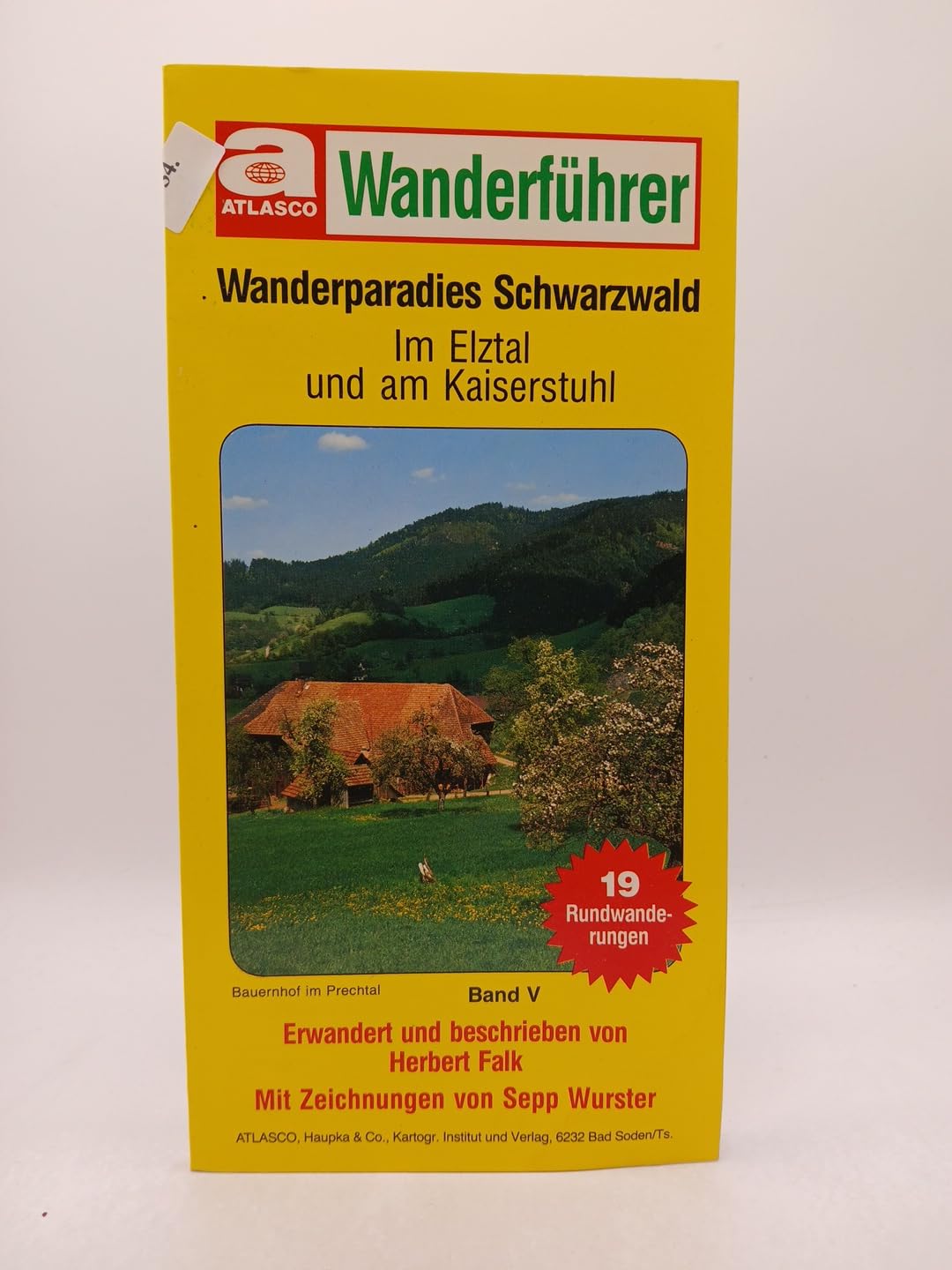 Atlasco Wanderführer Schwarzwald Band 5. Im Elztal und am Kaiserstuhl. 19 Rundwanderungen. Books