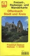 Frankfurt Südost Freizeitkarte 1 : 50 000. Atlasco Sonderkarte Blatt 204. Freizeit-, Radwege- und Wanderkarte. Maps & Plans
