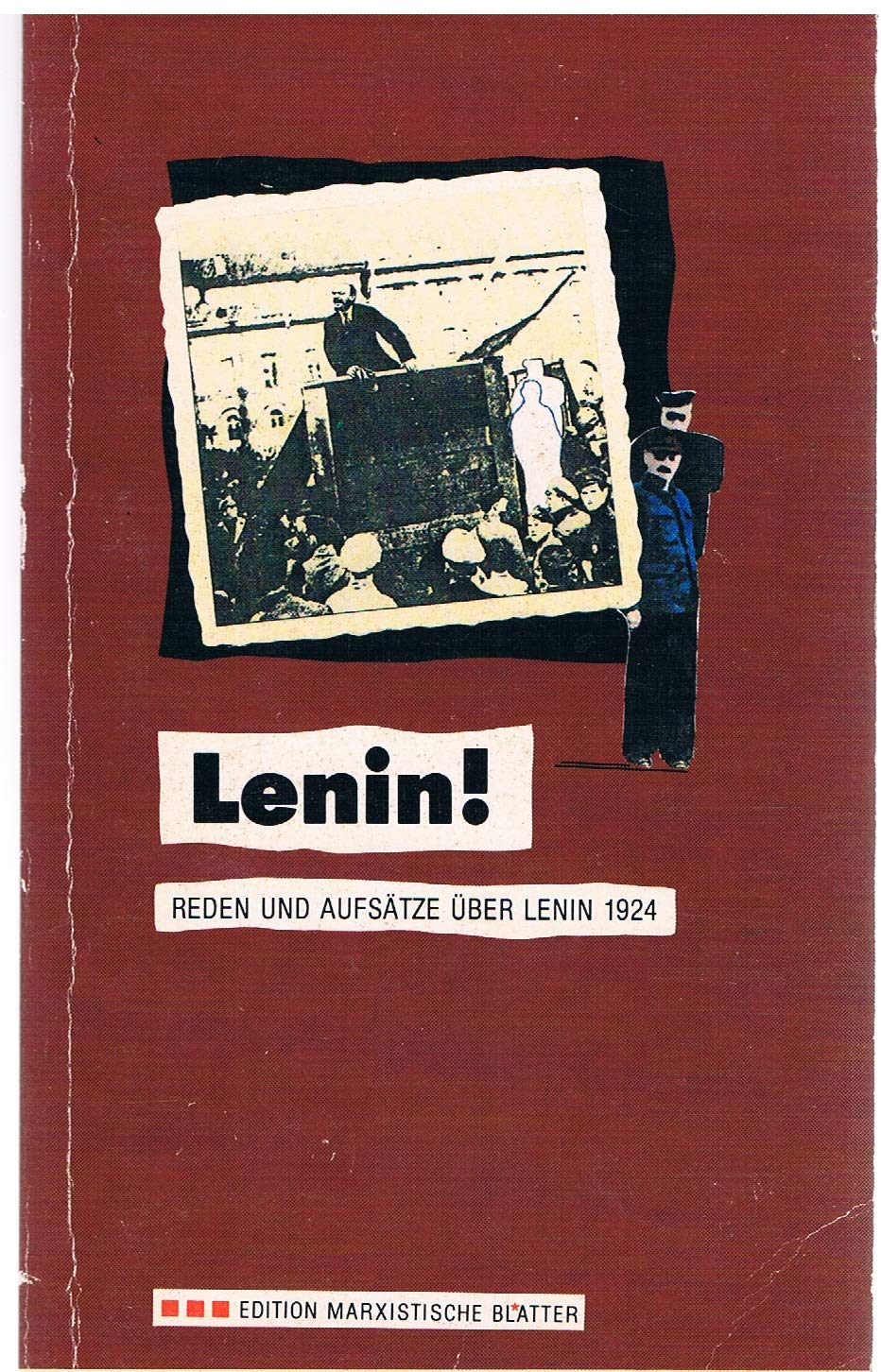 Lenin. Reden und Aufsätze über Lenin 1924 Memories
