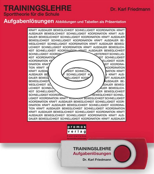 Trainingslehre - Aufgabenlösungen, USB-Stick: Abbildungen und Tabellen als Präsentation, Handreichung für Lehrer, Dr. Karl Friedmann Business, Finance & Career