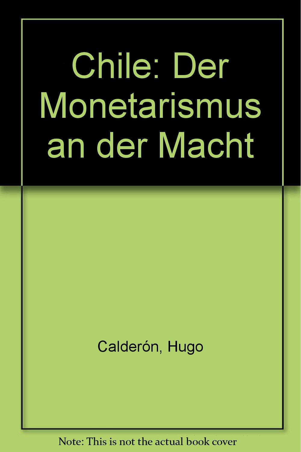 Chile: Der Monetarismus an der Macht book
