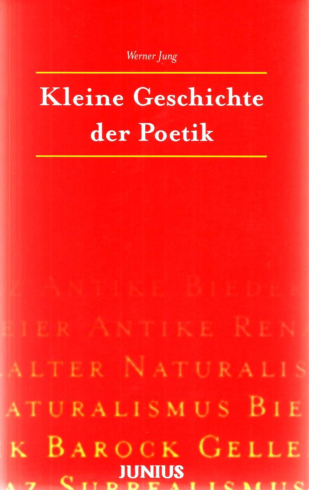 Product Image: Kleine Geschichte der Poetik