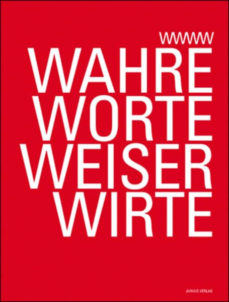 Product Image: Wahre Worte Weiser Wirte